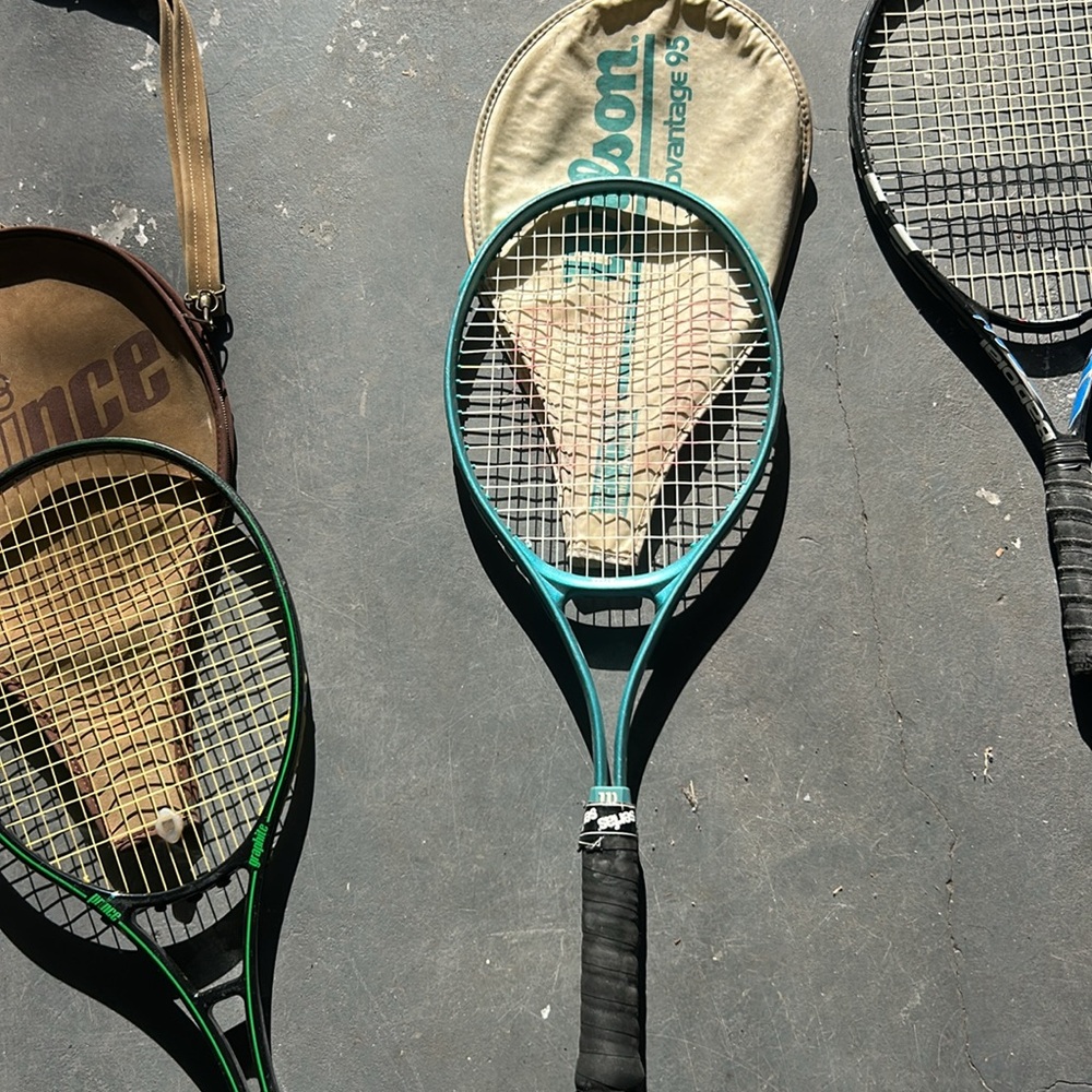 Prince Green Tennis Racket - Picture 2 of 5